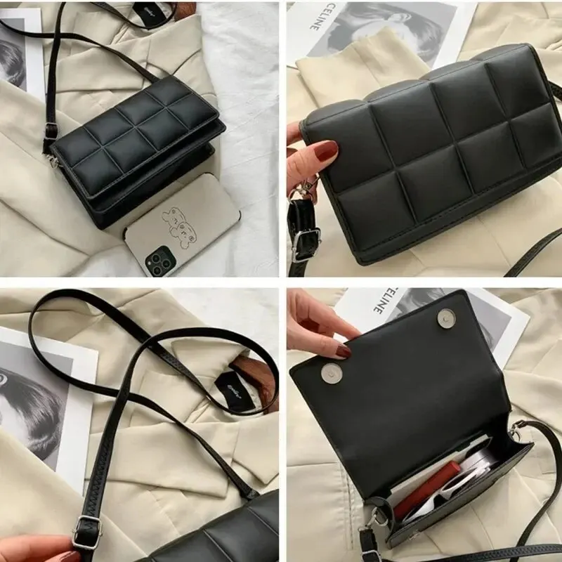 Fashion Brand Designer Women Shoulder Bag Small PU Leather Female Crossbody Bag Trend Classic Handle Handbag Women - Image 5